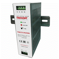 Блок питания FARADAY 75W/12-24V/DIN 5412111578 - фото 12437