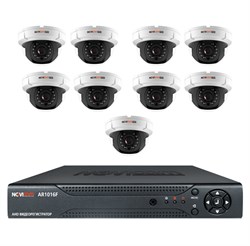 Комплект видеонаблюдения на 9 камер для дома, дачи, офиса AHD109MP 06934
