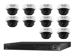 Комплект видеонаблюдения на 10 камер для дома, дачи, офиса MHD210MP 06949