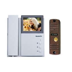 Комплект видеодомофона Falcon Eye FE-4CHP2 + AVC-305 (PAL) Медь 31149 - фото 35168
