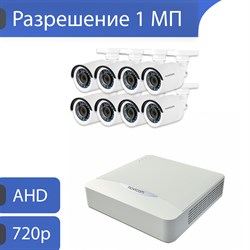 Комплект видеонаблюдения на 8 камер для дома, дачи, офиса AHD108UMP 06923 - фото 36569