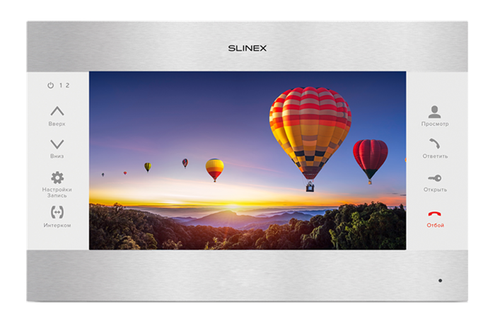 Видеодомофон Slinex SL-10MHD Silver+White 34982 - фото 38767