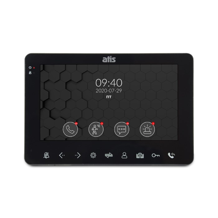 Видеодомофон ATIS AD-780M Black 35769 - фото 39671