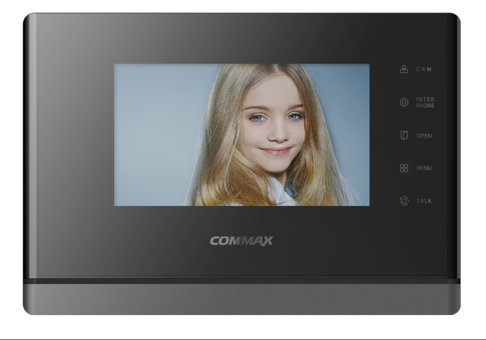 Видеодомофон Commax CDV-70Y Черный/VZ 37326 - фото 41253