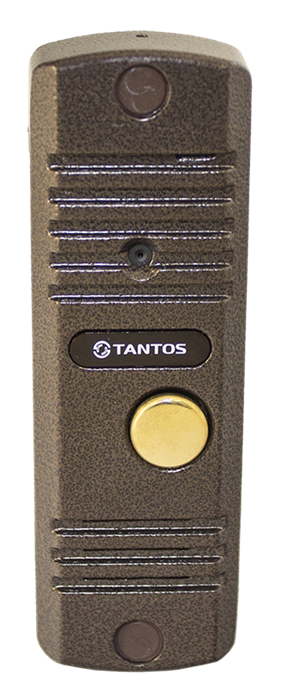 Вызывная видеопанель Tantos WALLE HD (медь) 38844 - фото 42786