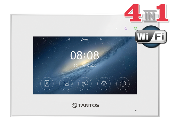 Видеодомофон Tantos Marilyn HD Wi-Fi IPS VZ (white) 38880 - фото 42823