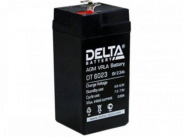 Аккумулятор Delta DT 6023 40234 - фото 44421