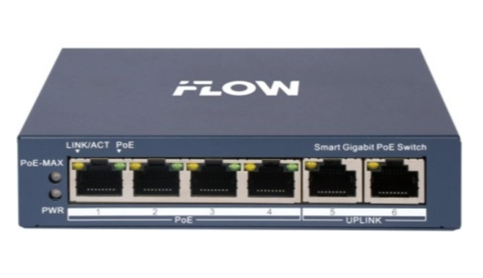 Коммутатор iFLOW F-SW-EM206POE-VM/L 44310 - фото 48476