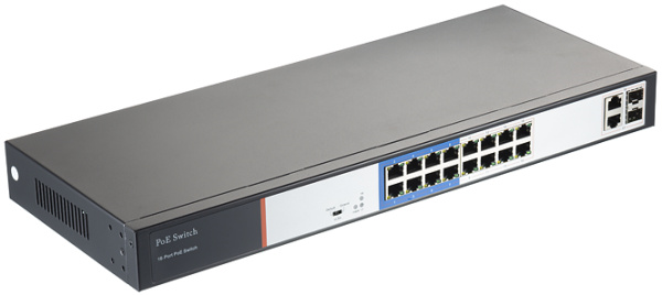 Коммутатор REDLINE RL-SW16P2S2 45150