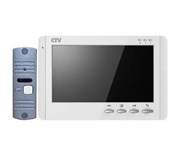 Комплект видеодомофона CTV-DP1704MD W 08684