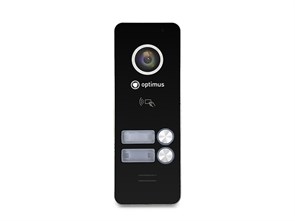 Панель видеодомофона Optimus DSH-1080/2 (черный) 35148