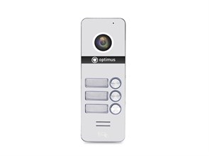 Панель видеодомофона Optimus DSH-1080/3 (белый) 35149