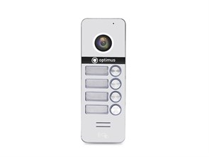 Панель видеодомофона Optimus DSH-1080/4 (белый) 35151