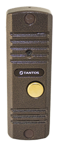 Вызывная видеопанель Tantos WALLE HD (медь) 38844