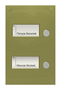 Вызывная панель Vizit BS-424-2 40523