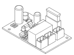 Плата аварийного питания CAME 002LB39 44434