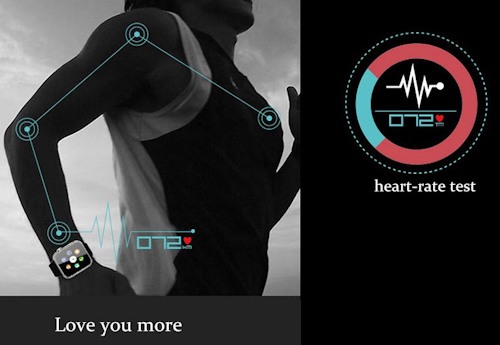 Смарт часы "A9" умеют подсчитывать сердечный пульс
