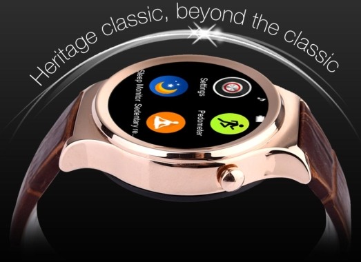 Смарт-часы "Ewik W6" отличаются элегантным дизайном